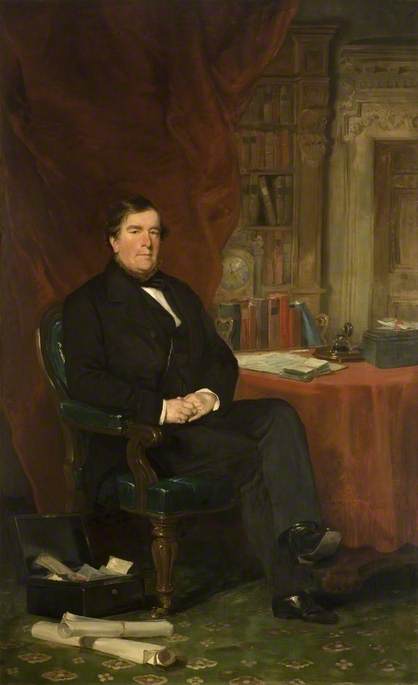 The Right Honourable General Jonathan Peel (1799-1879). Samuel William Reynolds.